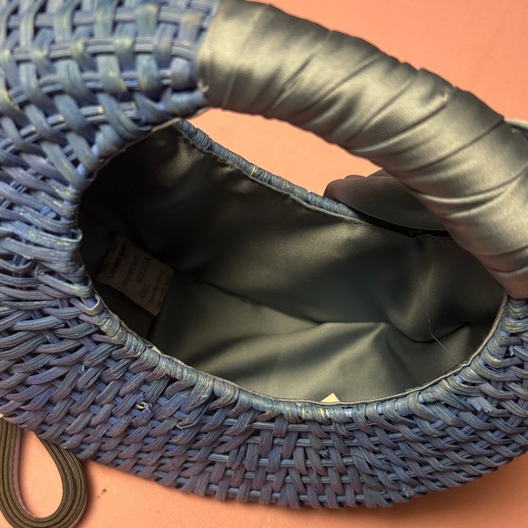 Scoop NYC Blue Woven Shoulder Bag - Picture 2 of 6